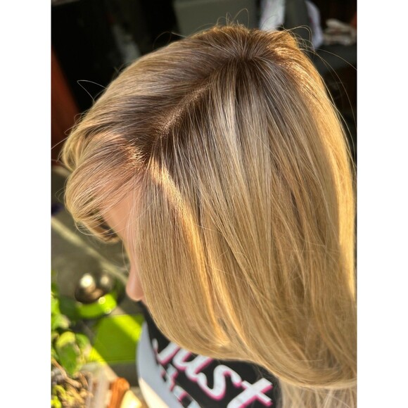 Rebel Gypsy “ Finally over” luxury monofilament hand-tied left parting wig main image 9